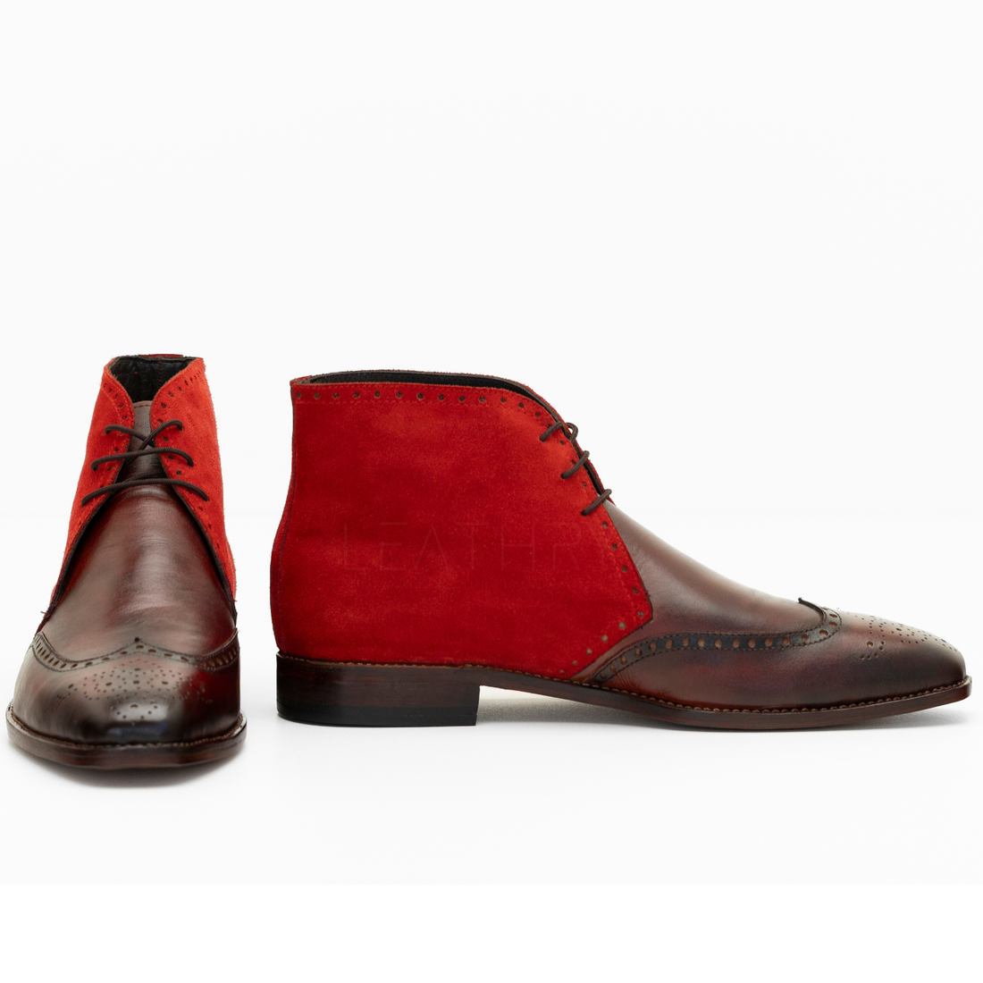 The Soren | Wingtip Chukka Boots