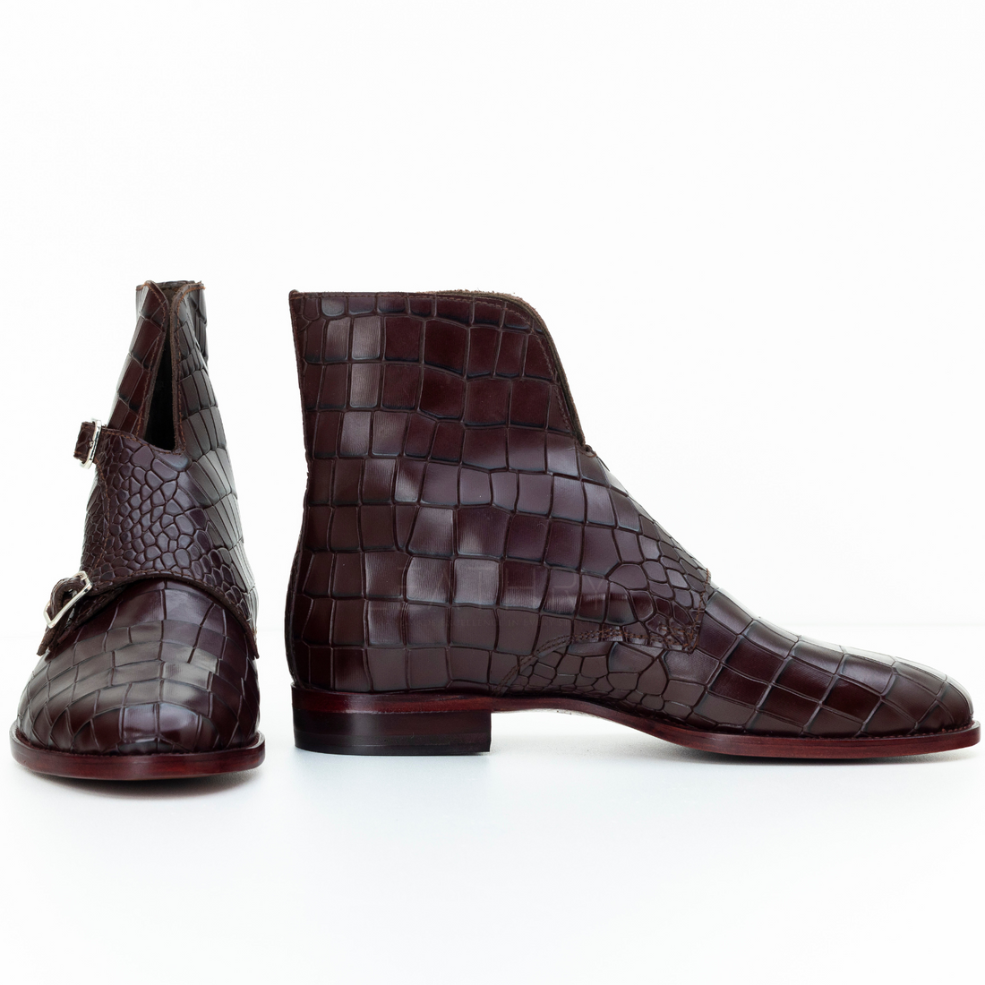 The Hardy | Double Monk Ankle Boots