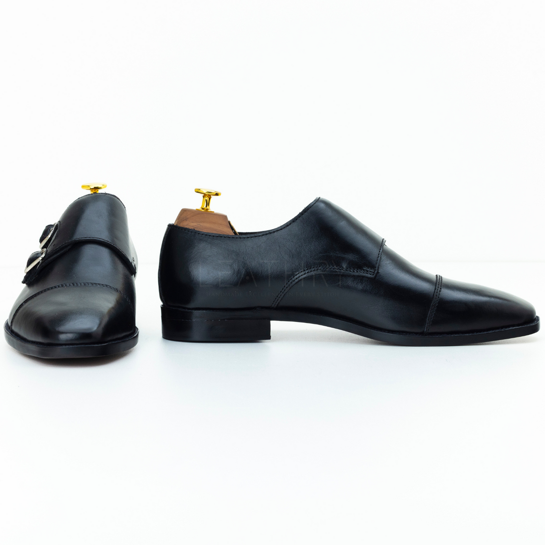 The Wystan | Black Calf Leather