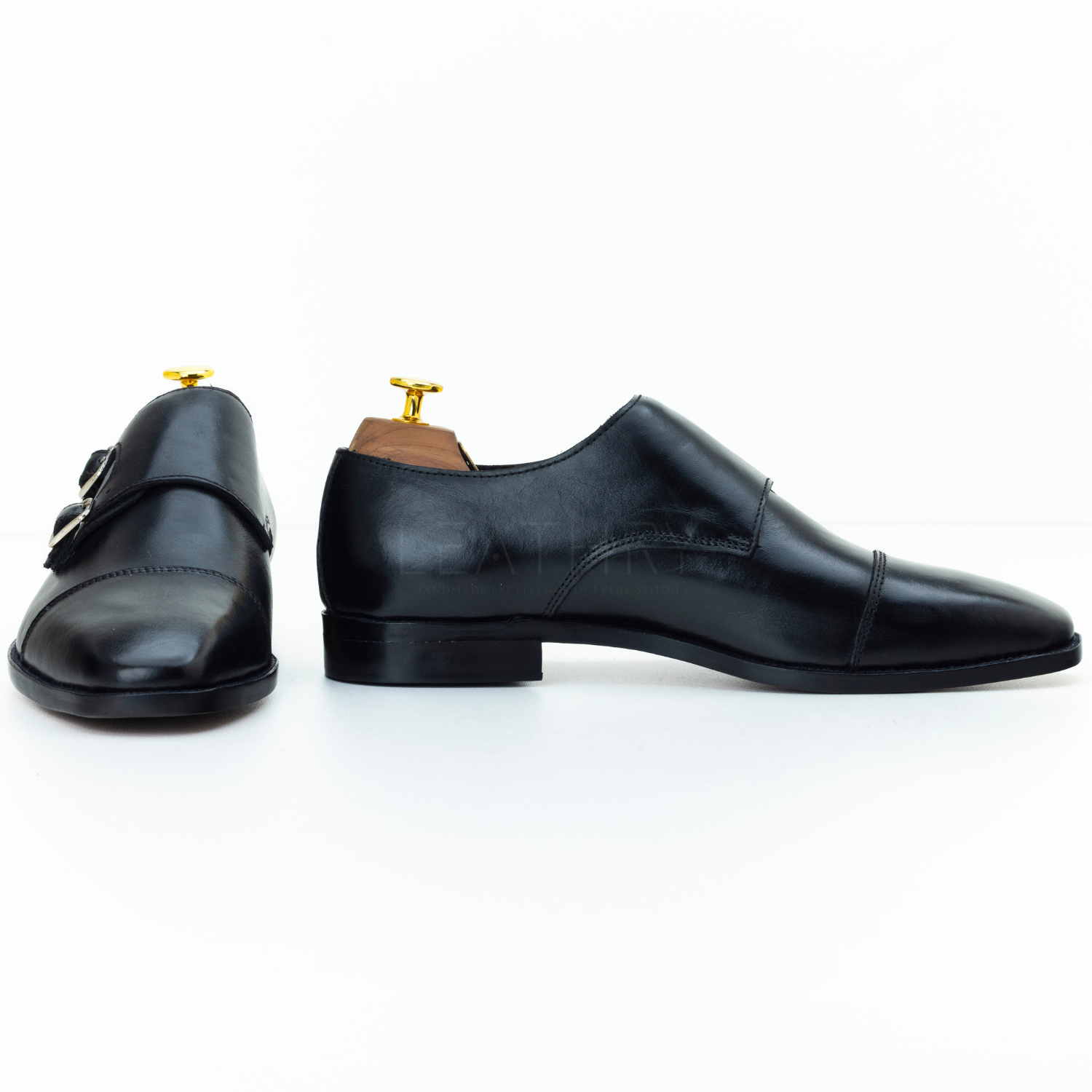The Wystan | Black Calf Leather
