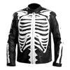 Rob Zombie Skeleton Bones Skull Leather Jacket