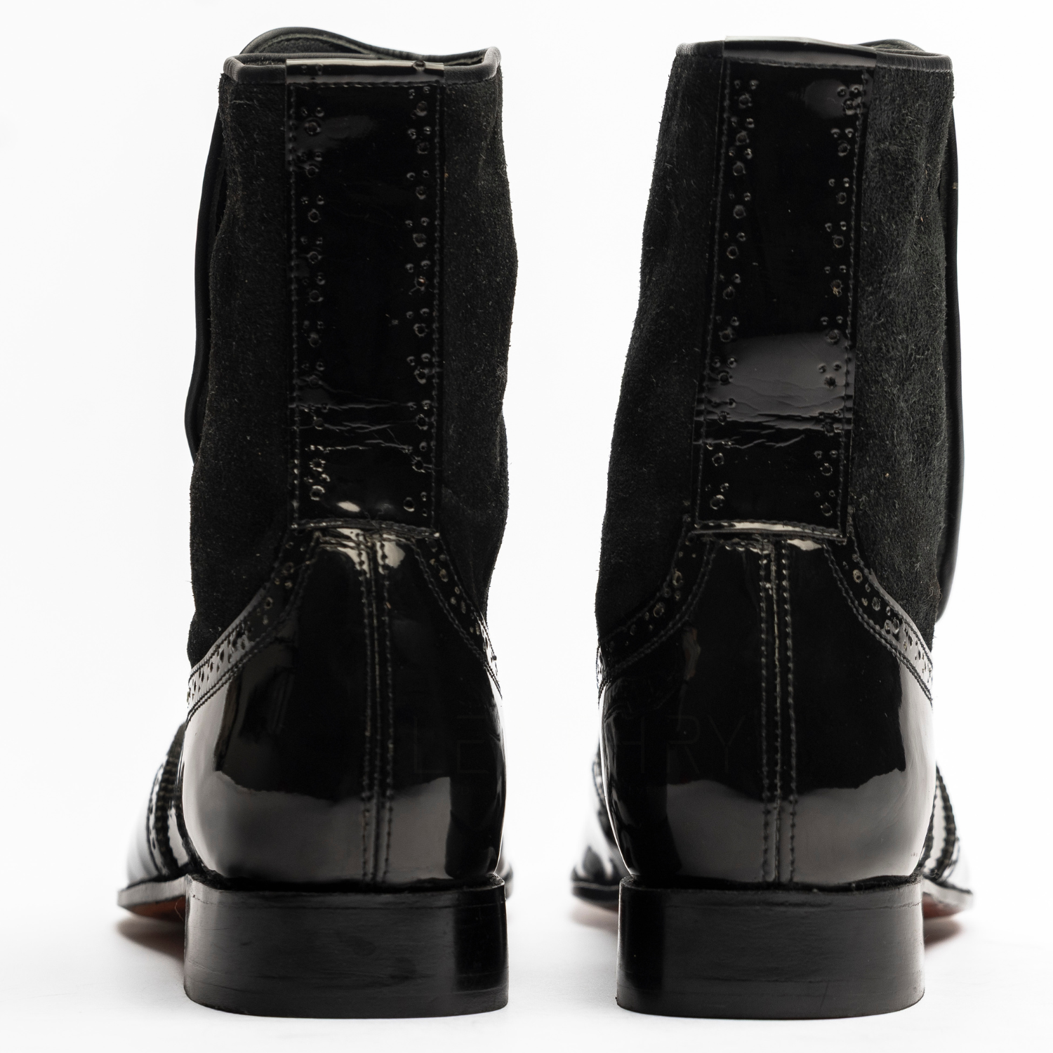 The Harlan | Patent Leather Ankle Boots