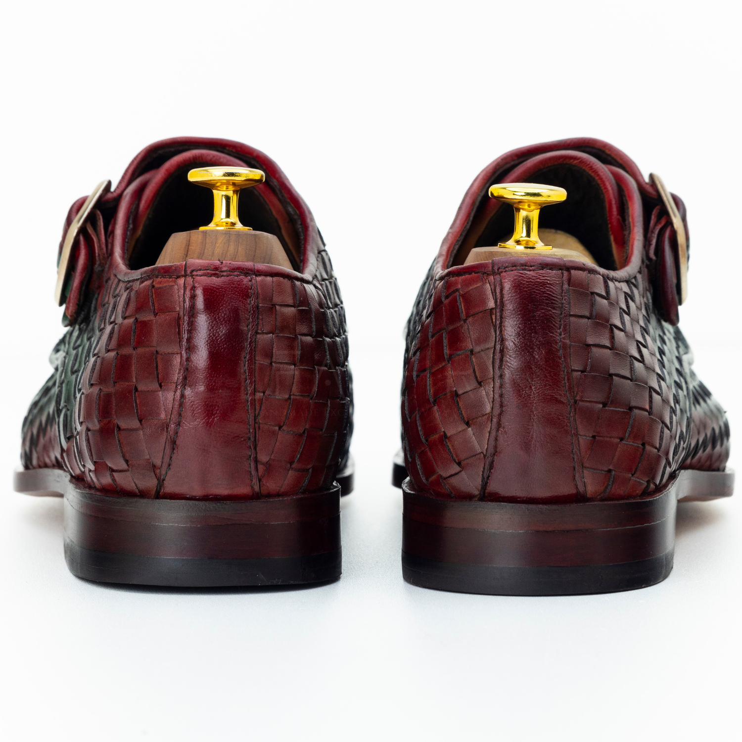 The Thoren | Woven Leather Monk Strap
