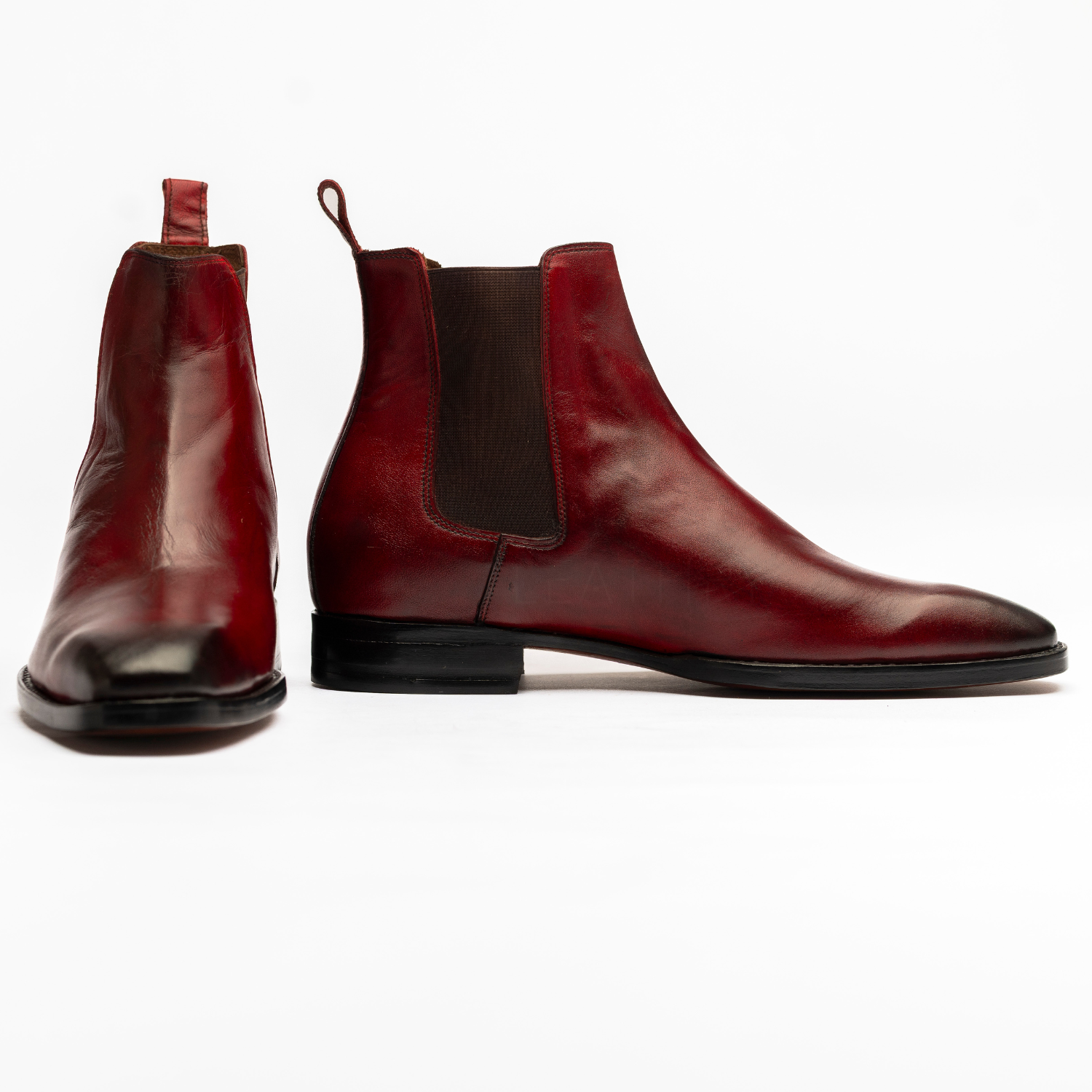 The Clayton | Sleek Burgundy Chelsea