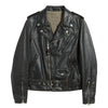 Women's Black Asymmetric Moto Leather Jacket