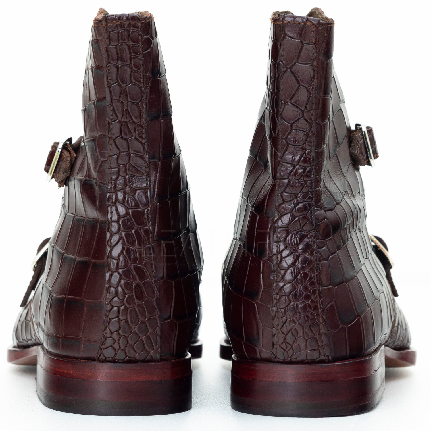 The Hardy | Double Monk Ankle Boots