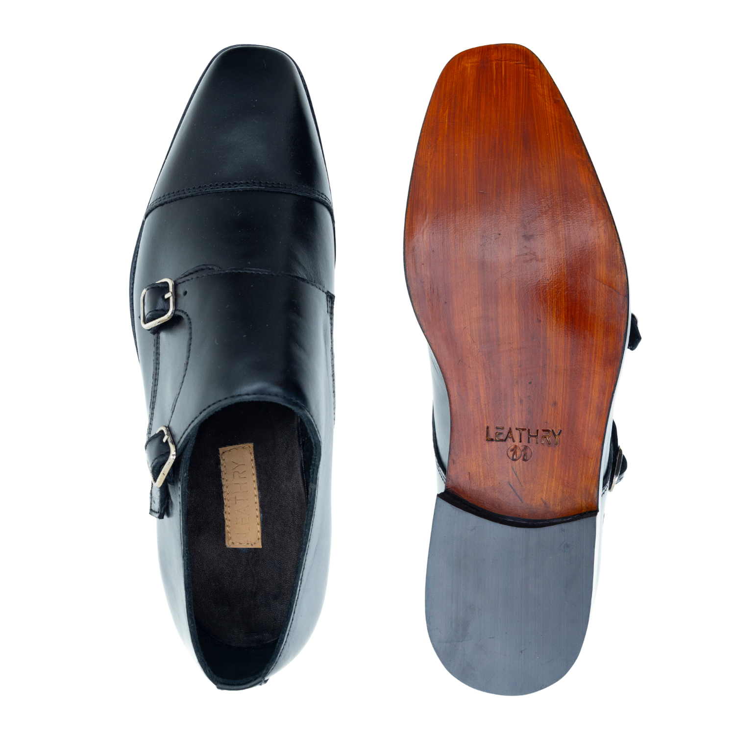 The Wystan | Black Calf Leather