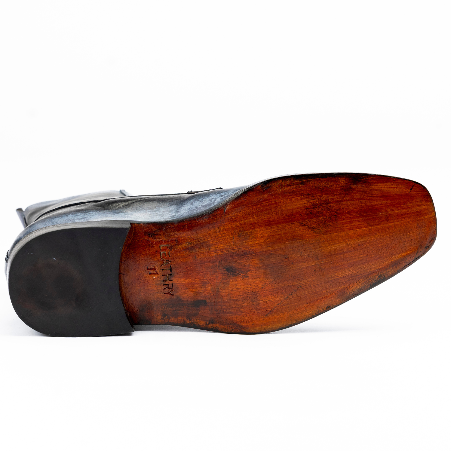 The Isen | Grey Burnish Hand Paint