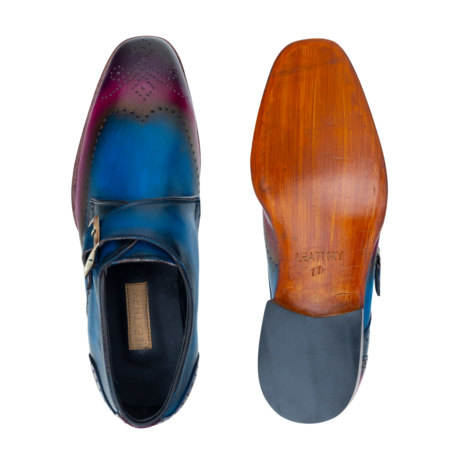 The Ursin | Handpainted Monk Strap