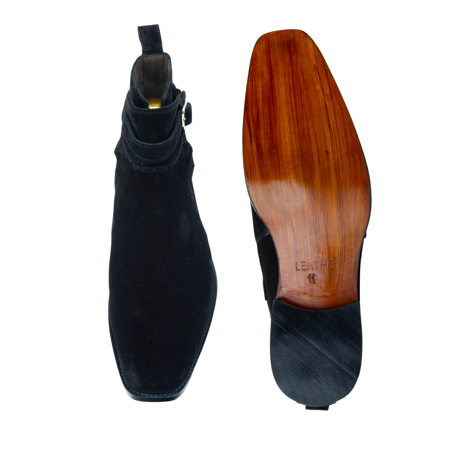 The Nolan | Black Buckle Boots