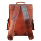 Rustic Handmade Leather Backpack