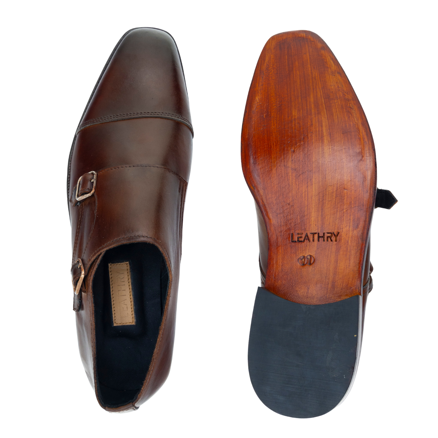 The Florent | Dark Brown Double Monk