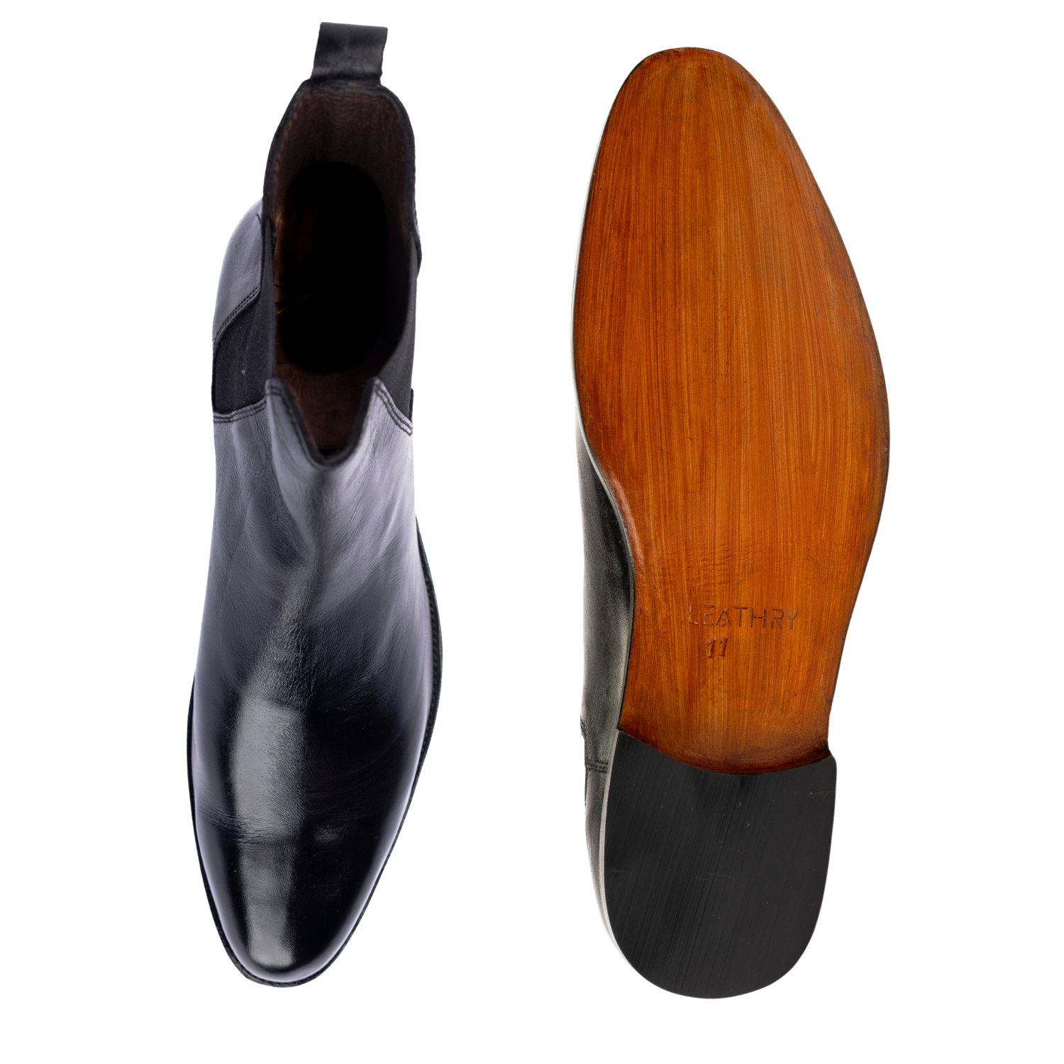 The Dashiell | Black Calf Chelsea