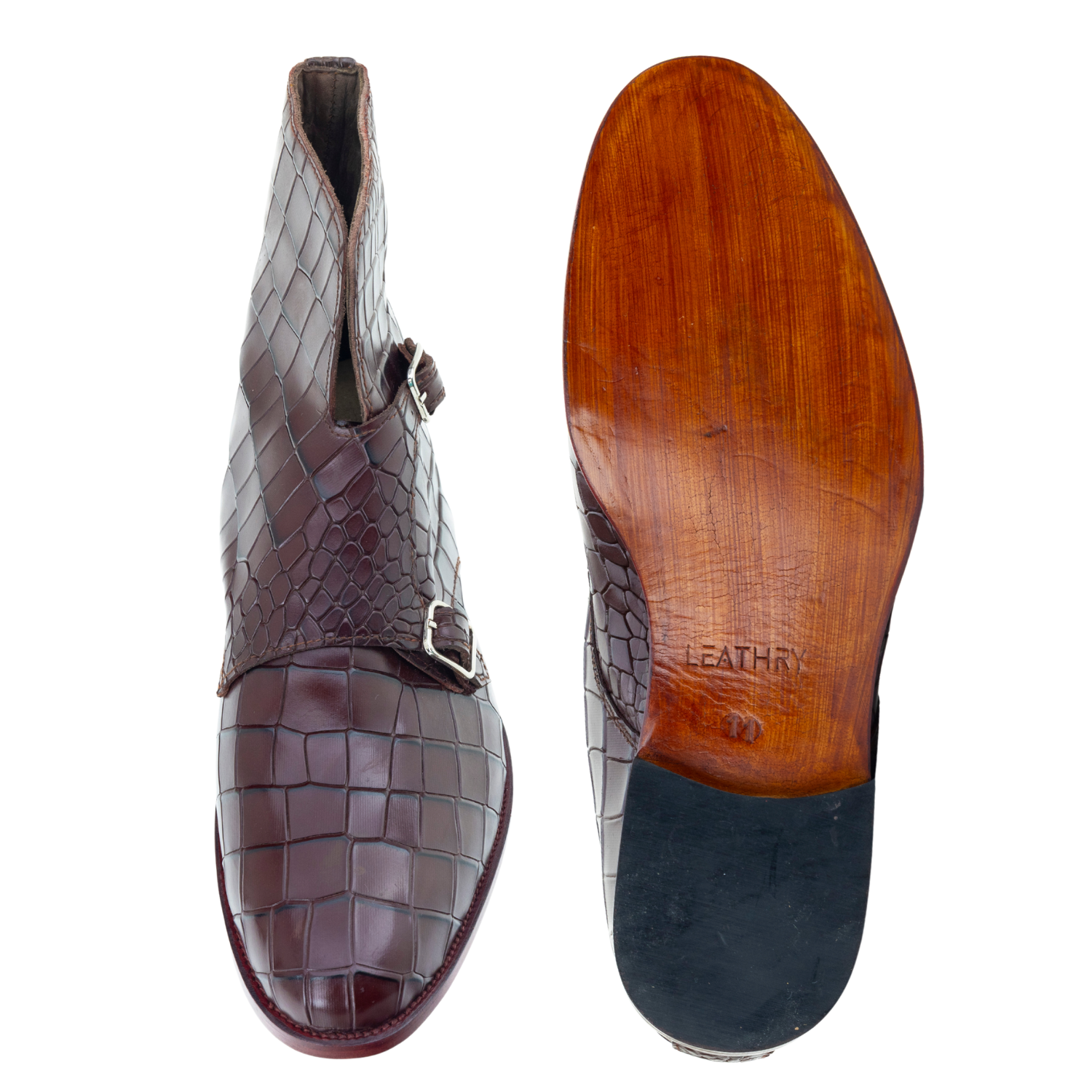 The Hardy | Double Monk Ankle Boots