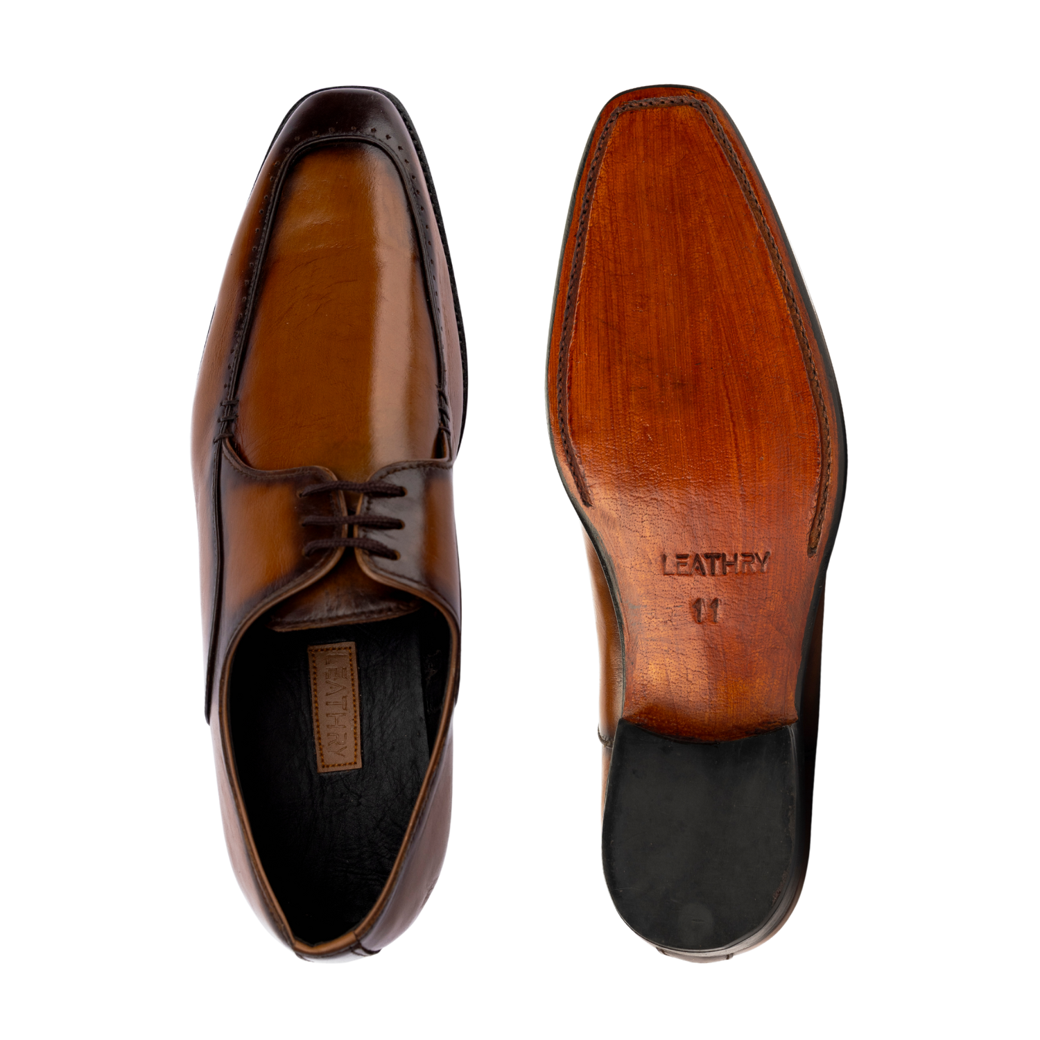 The Yardley | Tan Brown Patina