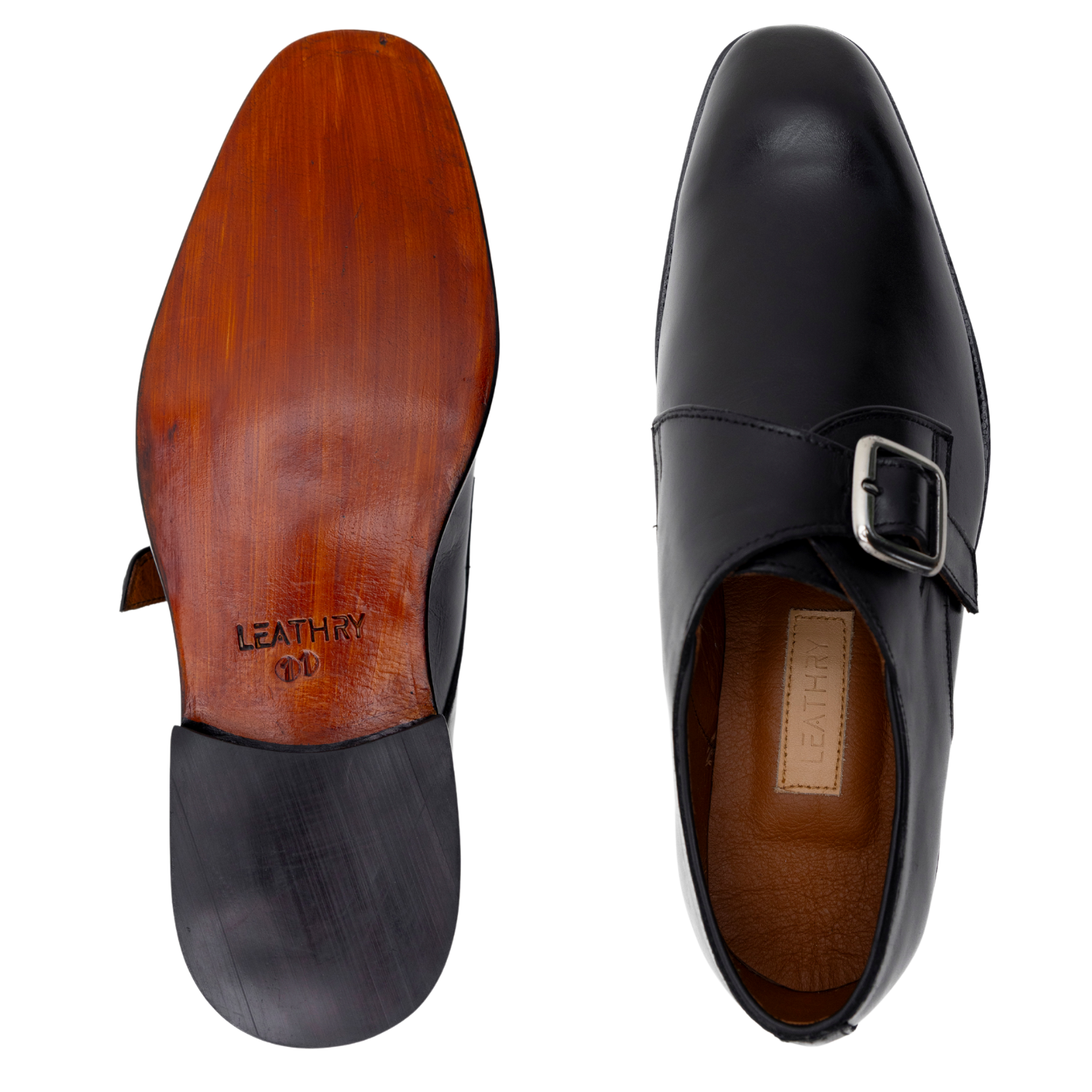 The Lior | Black Monk Strap