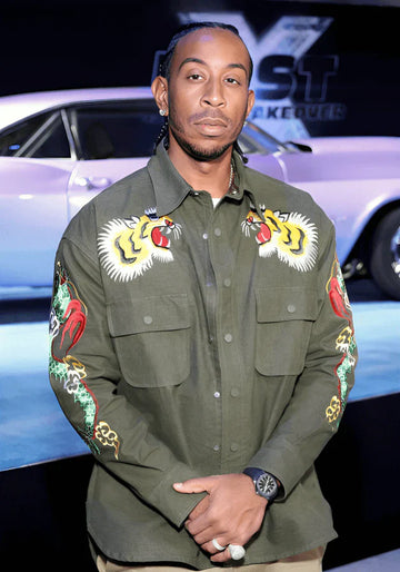 Fast X 2023 Ludacris Green Cotton Jackets (Inspired Style)