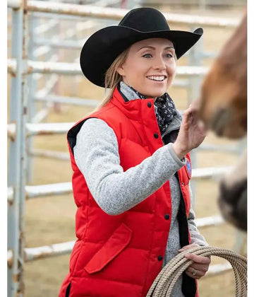 Heartland S14 Amy Fleming Red Vest (Inspired Style)