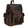 Vintage Leather Rucksack Backpack