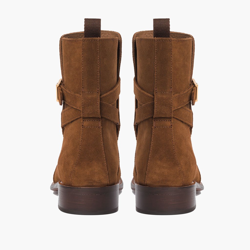 [S] Rogue | Cognac Suede