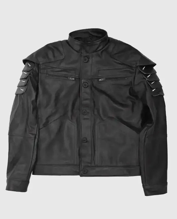 Cyberpunk 2077 Samurai Wolf School Leather Jacket