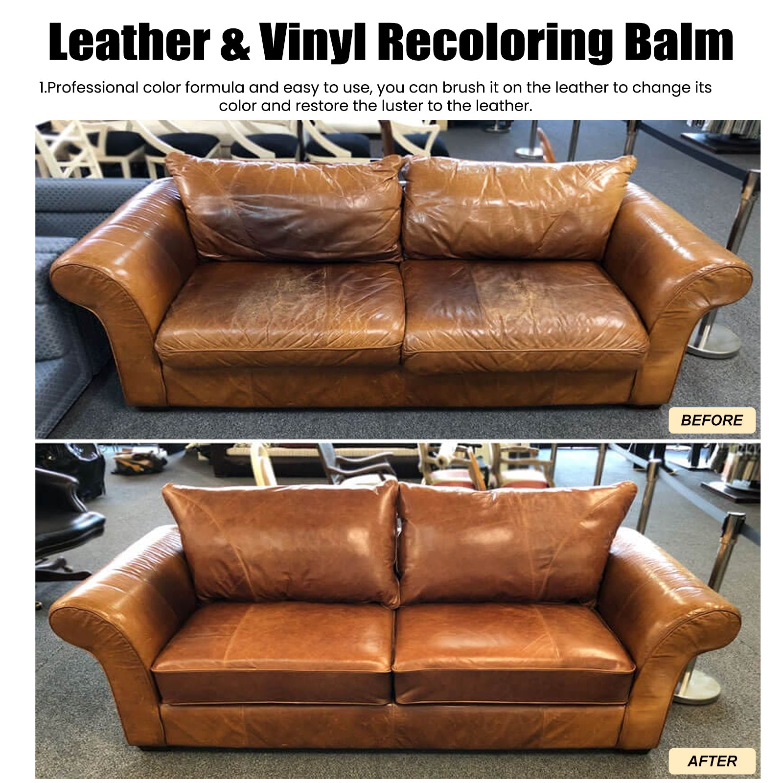 Leather Toning Cream, Leather Complementary Cream Car Seat Leather Sofa Leather Shoes Refurbished Complementary Color