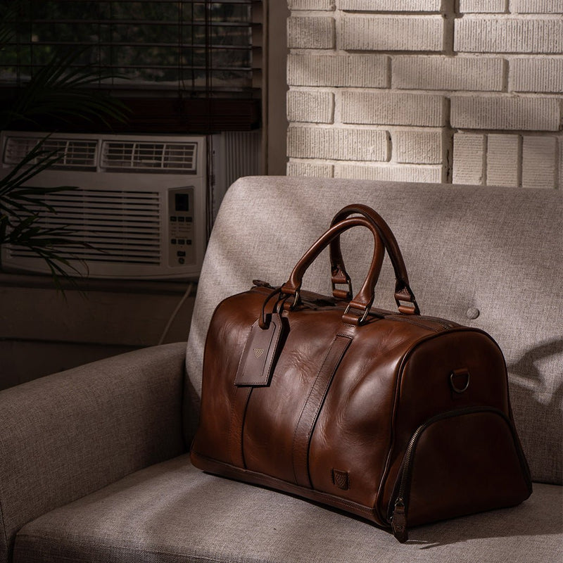 Jefferson Leather Duffle Bag | Elderwood