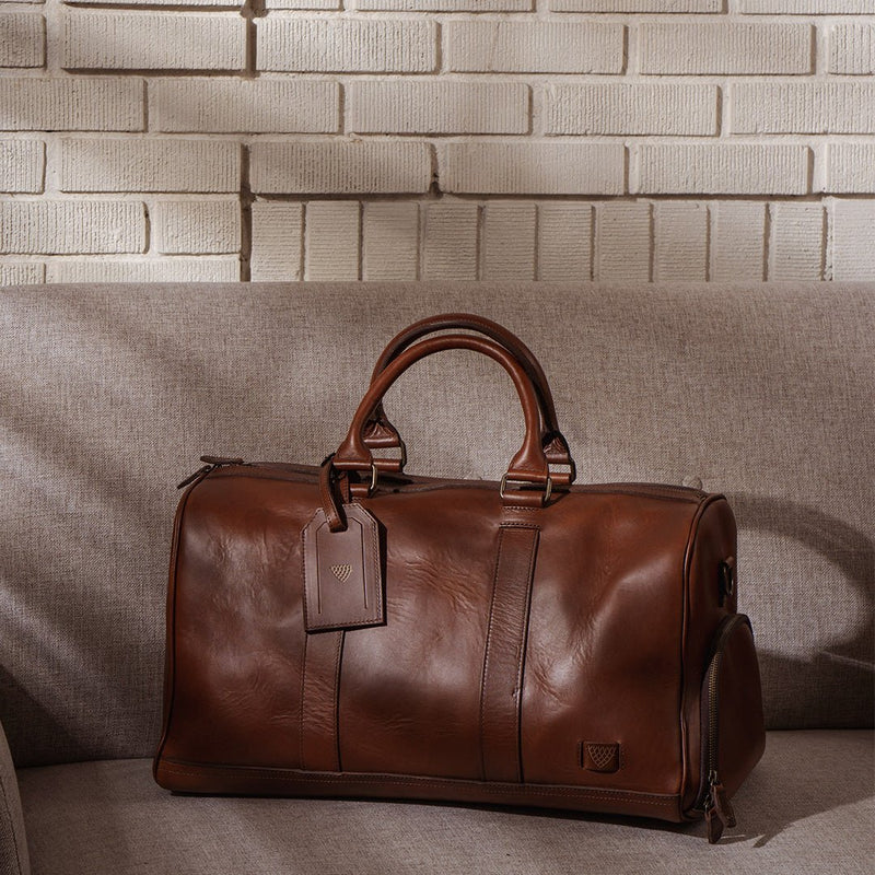 Jefferson Leather Duffle Bag | Elderwood