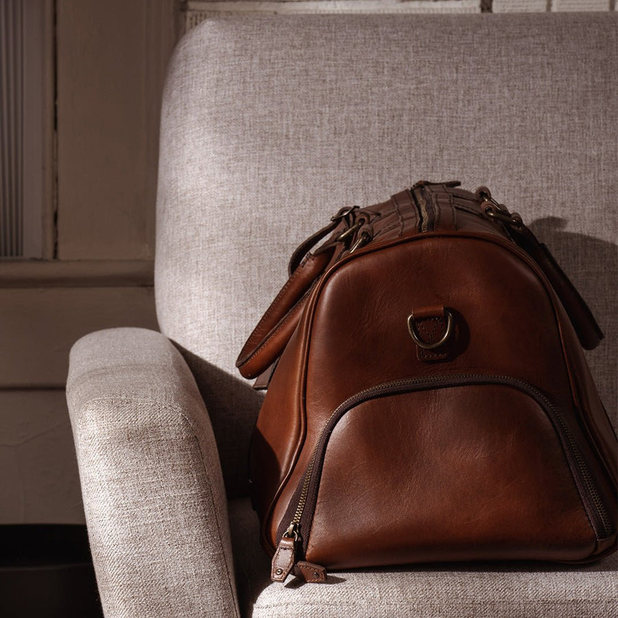 Jefferson Leather Duffle Bag | Elderwood