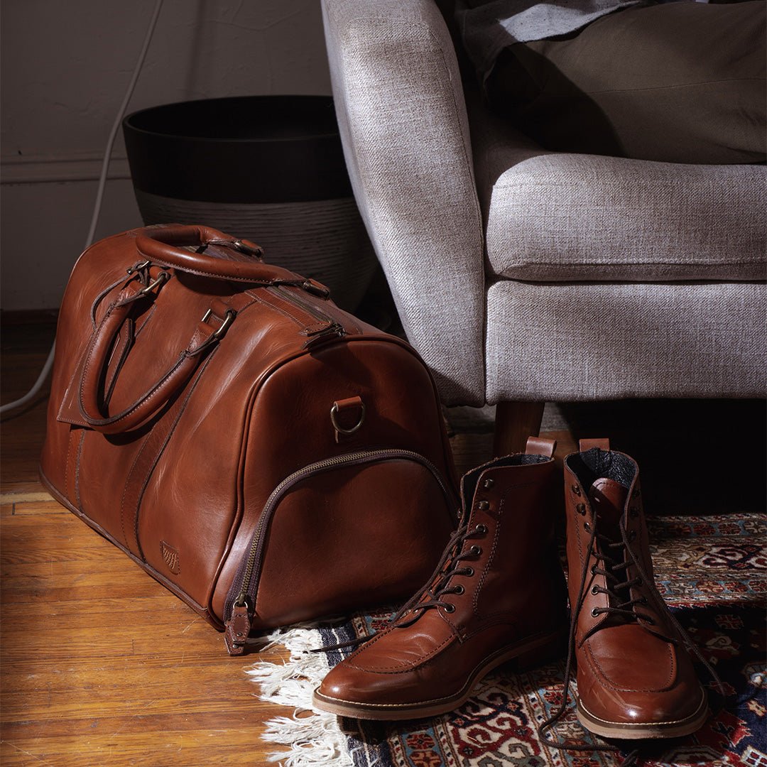 Jefferson Leather Duffle Bag | Elderwood