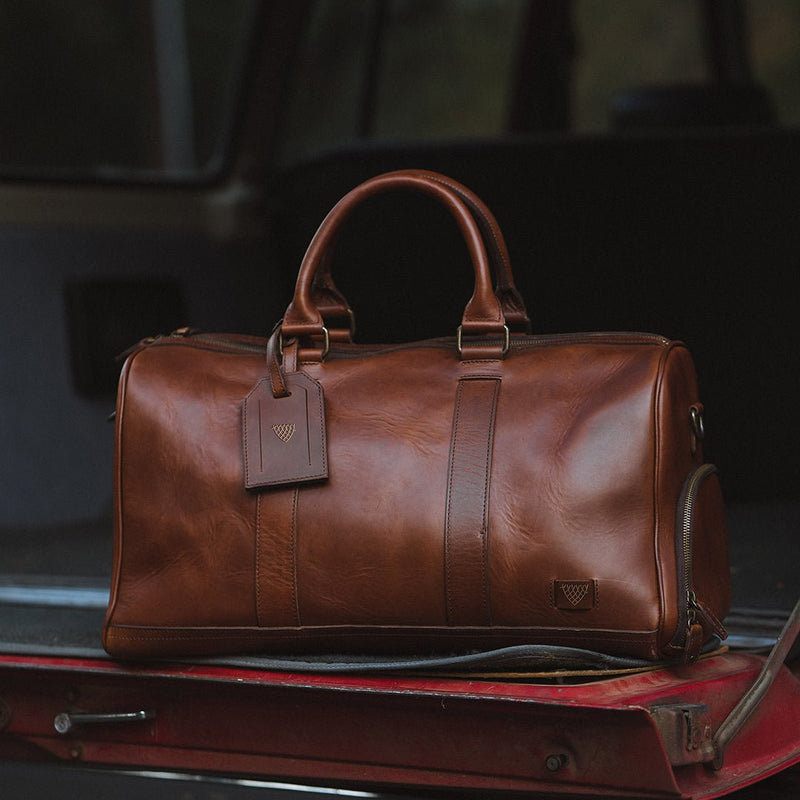 Jefferson Leather Duffle Bag | Elderwood