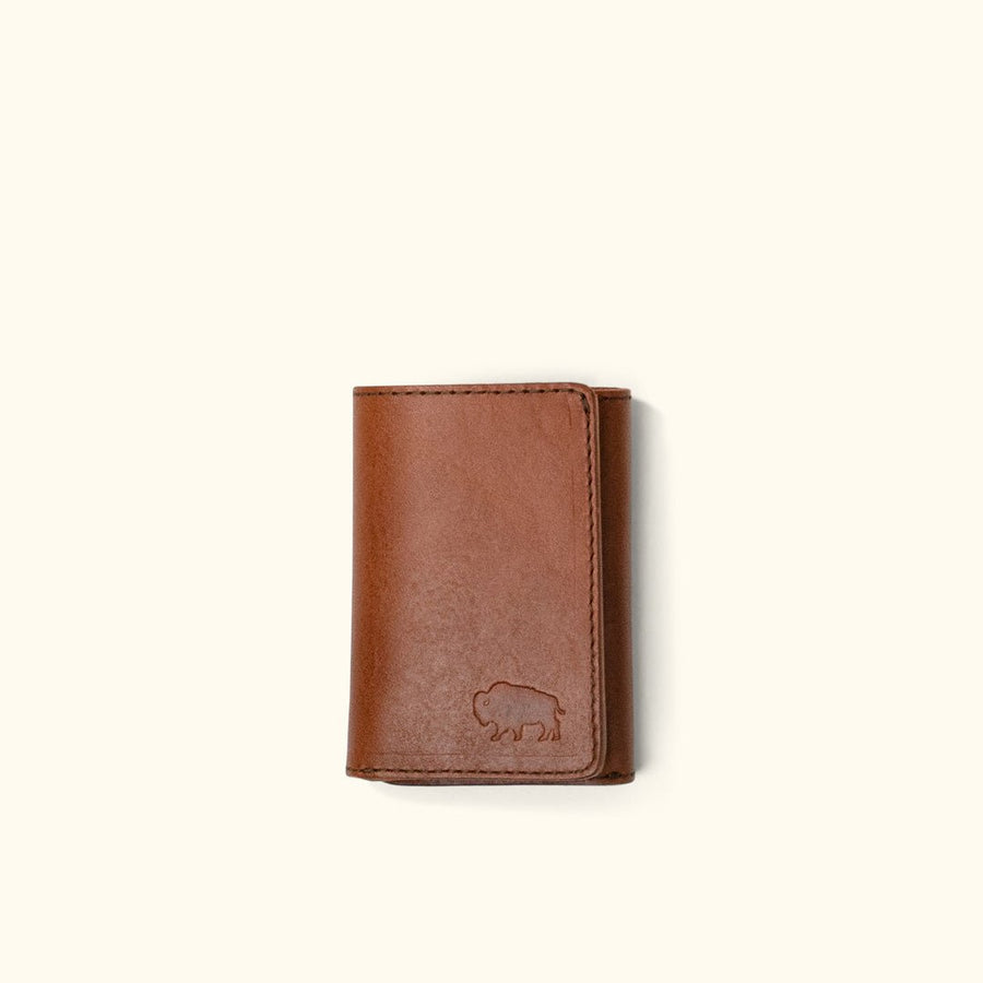 Roosevelt Leather Trifold Wallet | Autumn Brown
