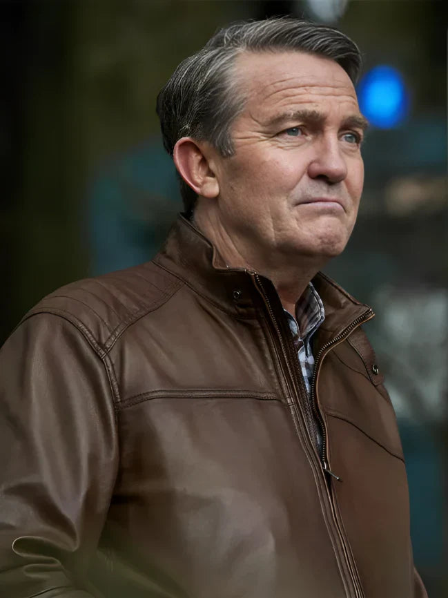 Doctor Who Bradley Walsh Brown Jacket