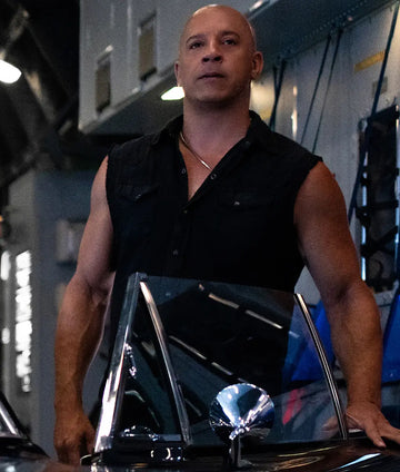 Fast and Furious 9 Dominic Toretto Black Cotton Vest (Inspired Style)