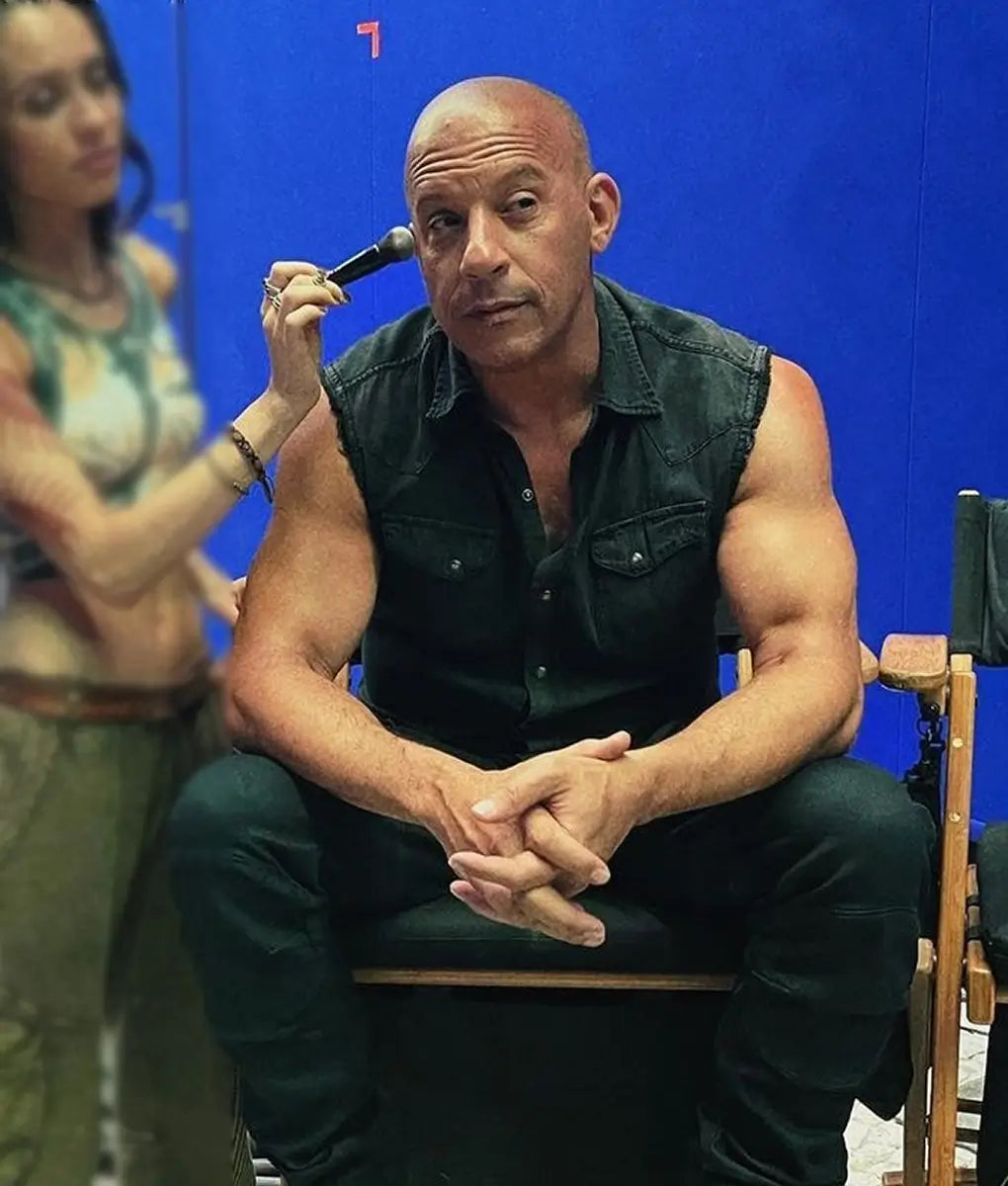 Fast and Furious 9 Dominic Toretto Black Cotton Vest (Inspired Style)