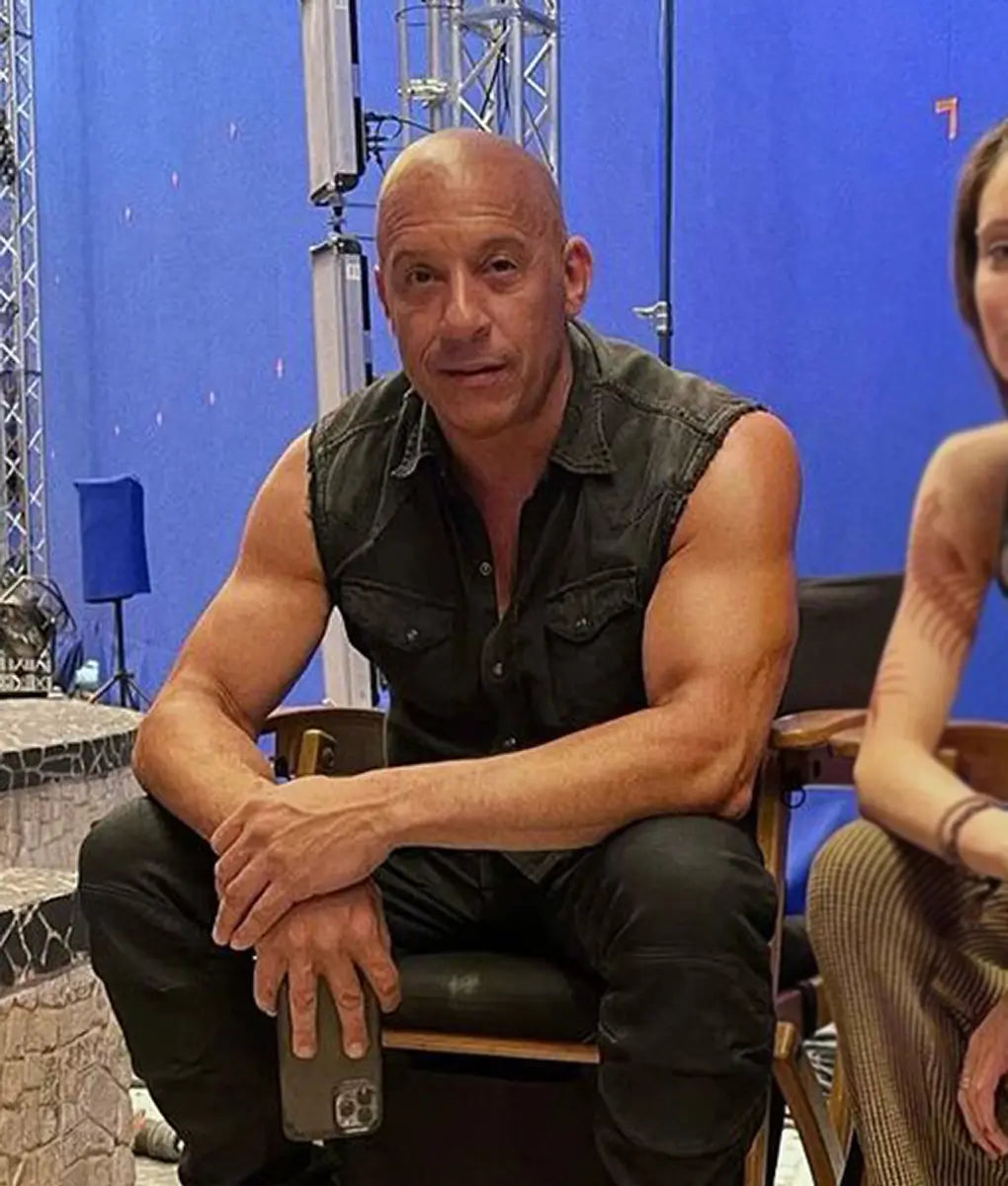 Fast and Furious 9 Dominic Toretto Black Cotton Vest (Inspired Style)