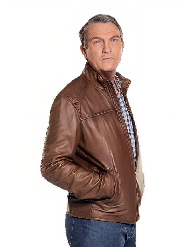 Doctor Who Bradley Walsh Brown Jacket