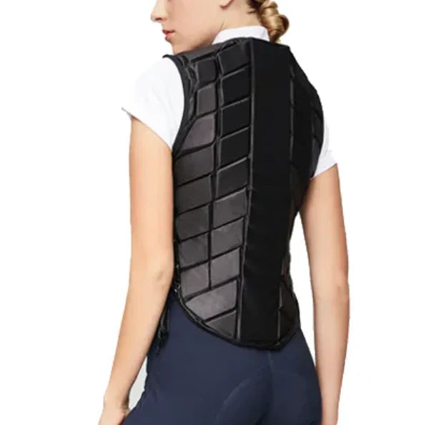 Heartland Amber Marshall Black Leather Vest (Inspired Style)