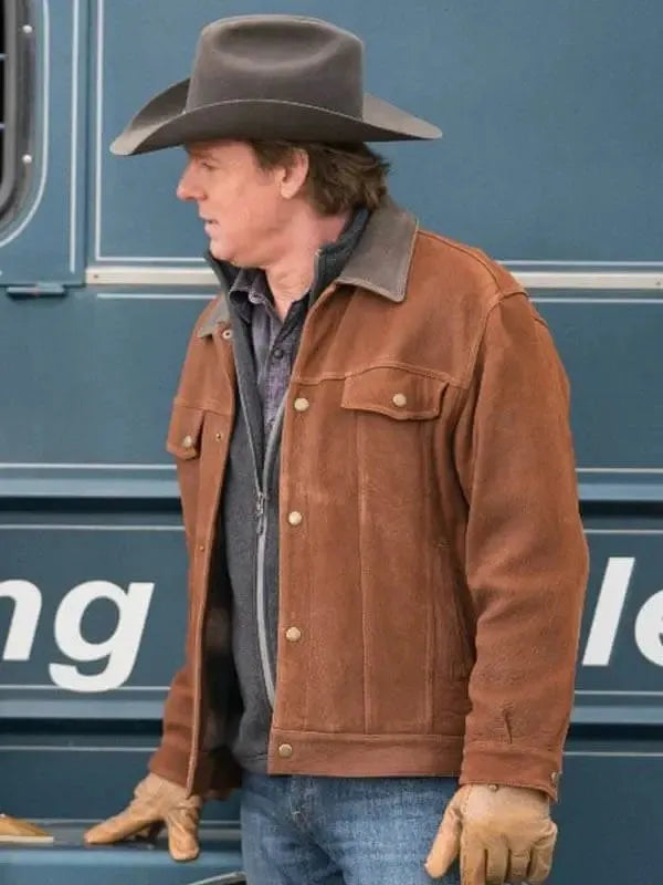 Heartland Tim Fleming Brown Leather Jacket (Inspired Style)
