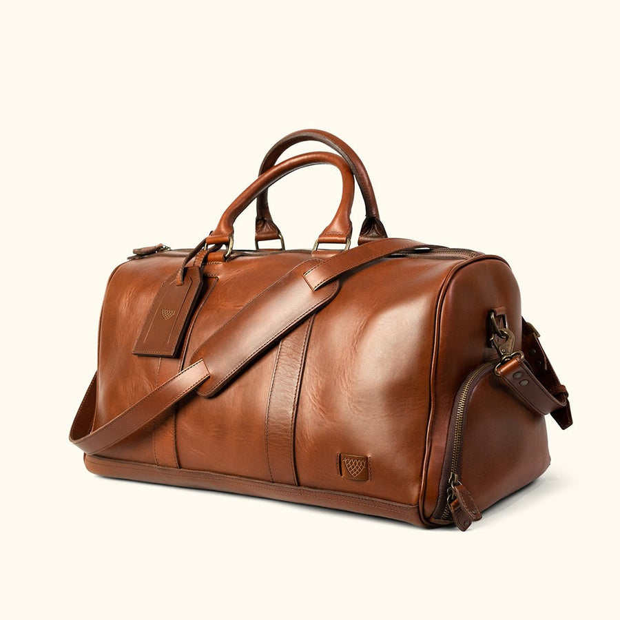 Jefferson Leather Duffle Bag | Elderwood