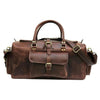 Buffalo Leather Weekender Duffle Bag