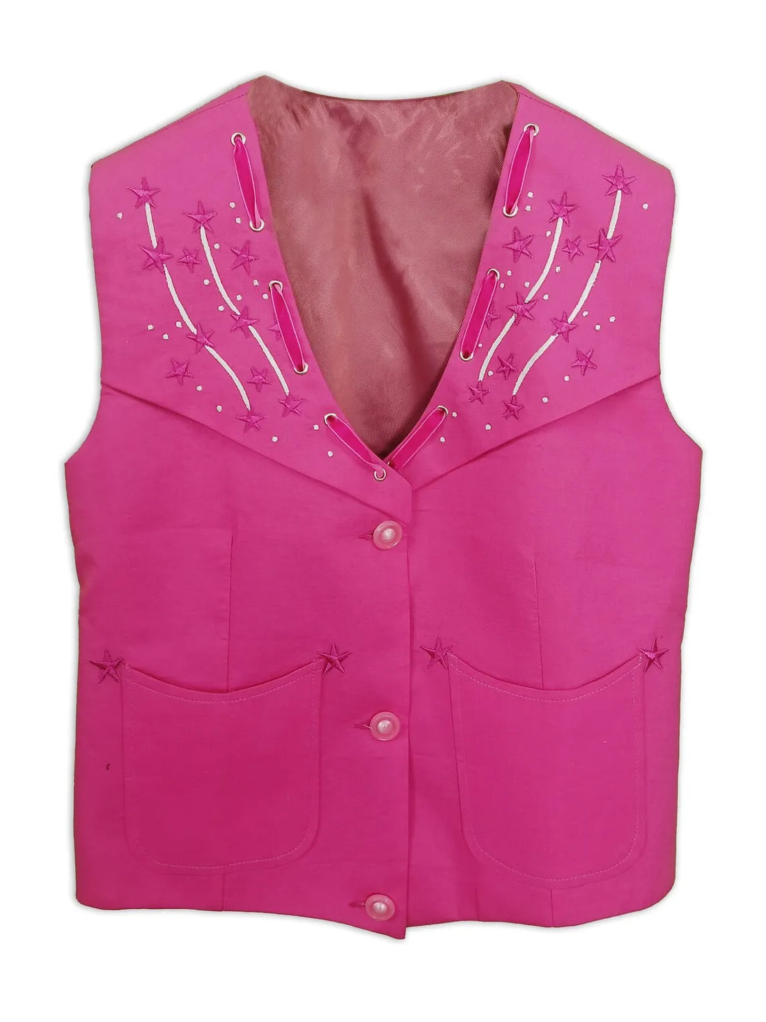 Margot Robbie Barbie Pink Vest (Inspired Style)