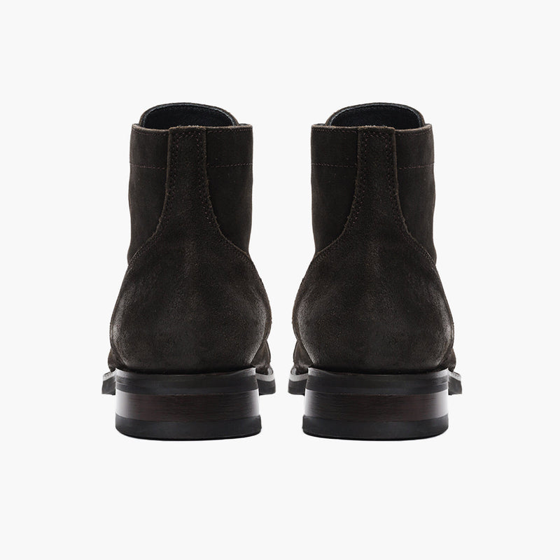 Captain | Dark Olive Suede