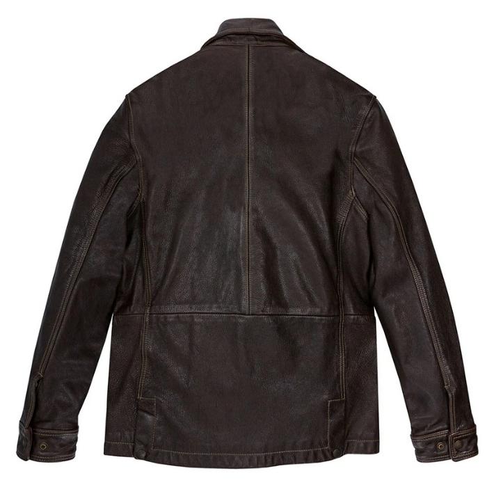 Rugged Stonewashed Dispatch Motorcycle Jacket