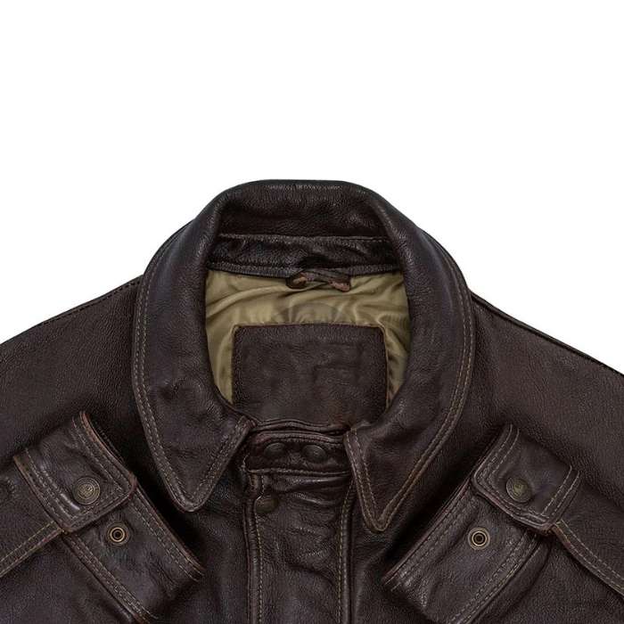 Rugged Stonewashed Dispatch Motorcycle Jacket