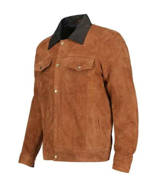 Heartland Tim Fleming Brown Leather Jacket (Inspired Style)