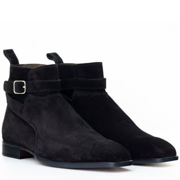 The Nolan | Black Buckle Boots