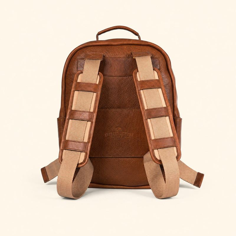 Walker Leather Backpack | Rustic Tan