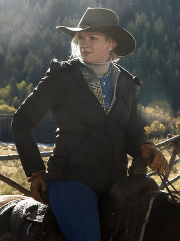 Yellowstone Evelyn Dutton Jacket (Inspired Style)