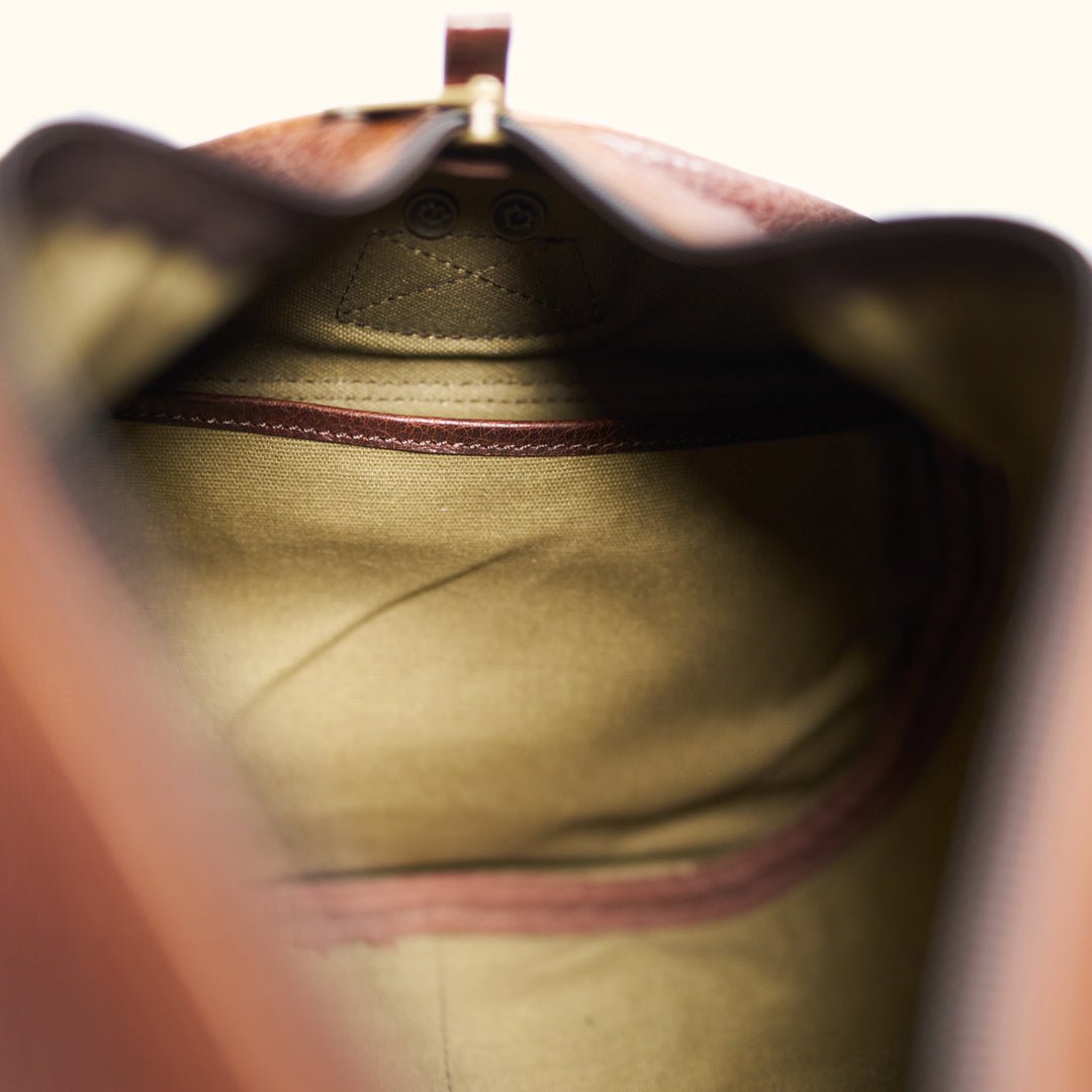 Limited Edition Roosevelt Buffalo Leather Duffle Bag | Buffalo Grain